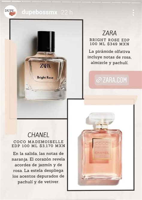 chanel mademoiselle zara dupe|zara dupes for chanel.